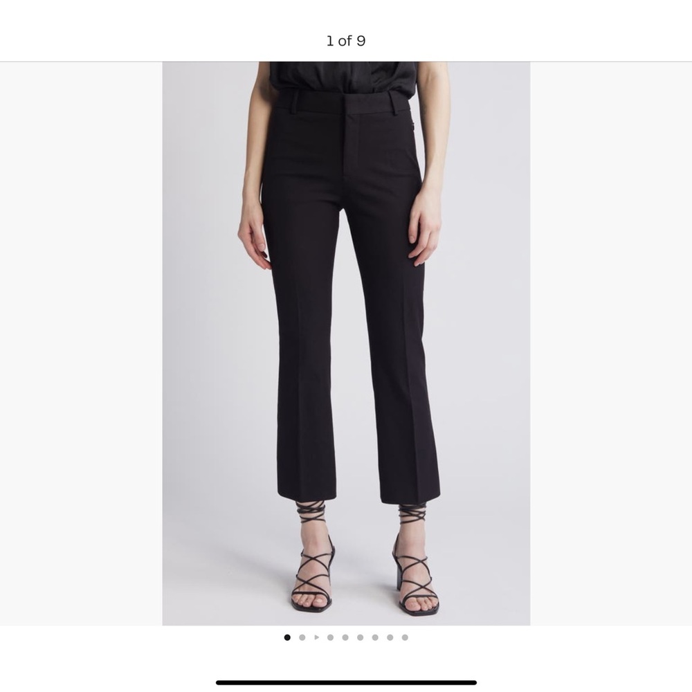 Frame Le Crop Mini Bootcut Trousers Noir SOLD OUT BEST PANTS I OWN 3 Fits 8/10